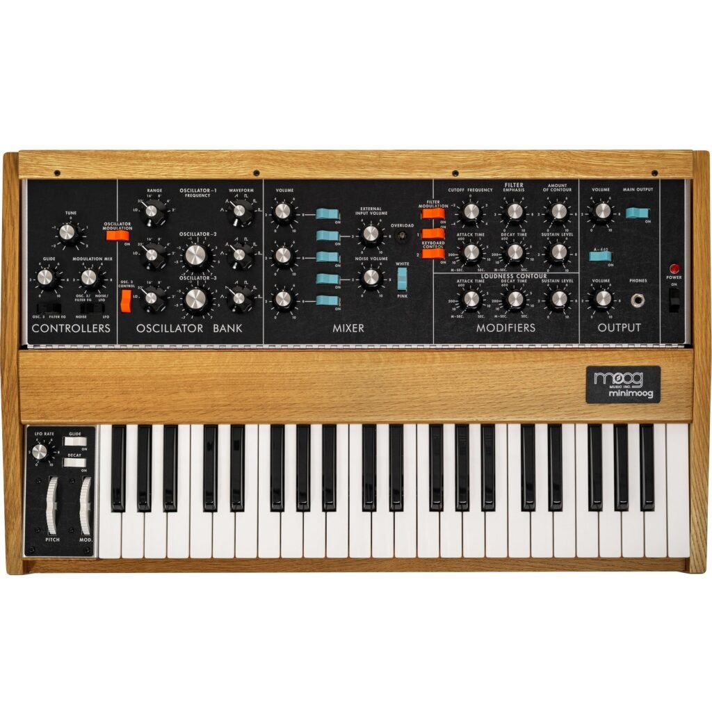 Moog Grandmother Semi-Modular Analog Synthesizer Dark Edition