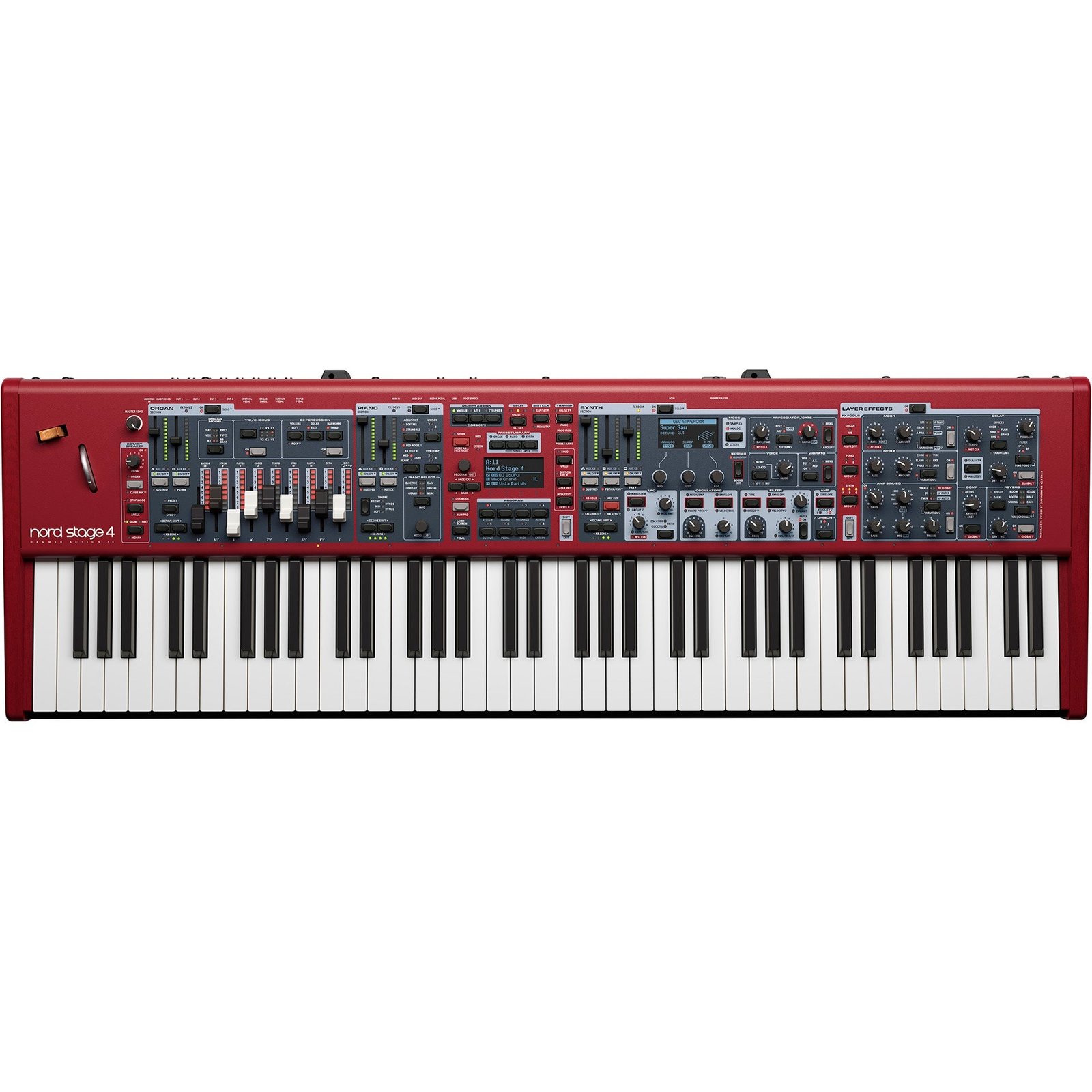 Nord Stage 4 73 73-Key Fully Weighted Stage Keyboard