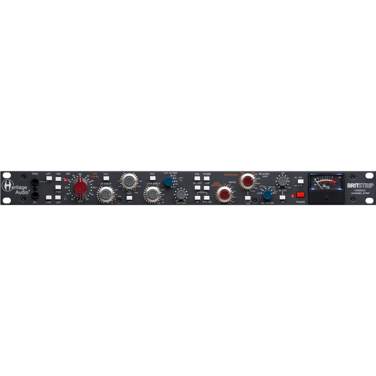 Heritage Audio BritStrip British Mic Preamp & Diode Bridge EQ