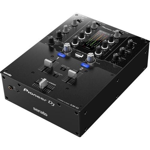 Pioneer DJ DJM-S3 2-channel Scratch Mixer With Serato Dvs